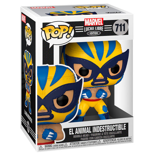 Figura Funko POP! Marvel Luchadores Wolverine El Animal Indestructible