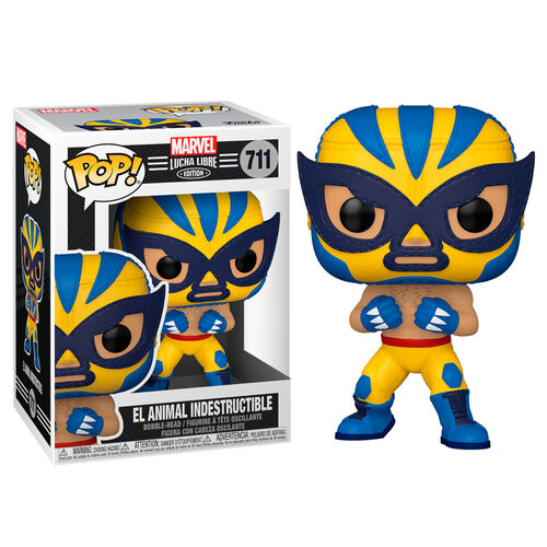Figura Funko POP! Marvel Luchadores Wolverine El Animal Indestructible