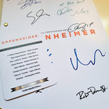 Oppenheimer guión firmado