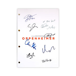 Oppenheimer guión firmado