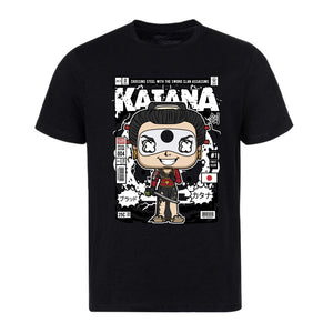 Camiseta Katana Cómic Pop