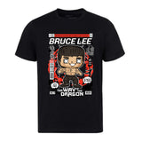 Camiseta Bruce Lee The way of the Dragon Cómic Pop