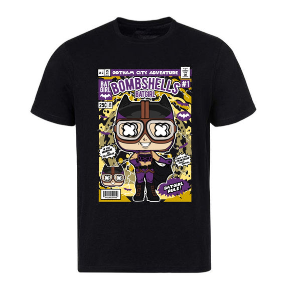 Camiseta Batgirl Cómic Pop