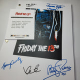 Viernes 13 (Friday the 13th) Guión Firmado