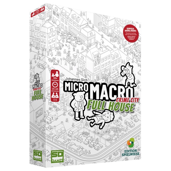 Juego de Mesa Micro Macro Full House