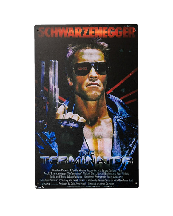 The terminator - Print on metal