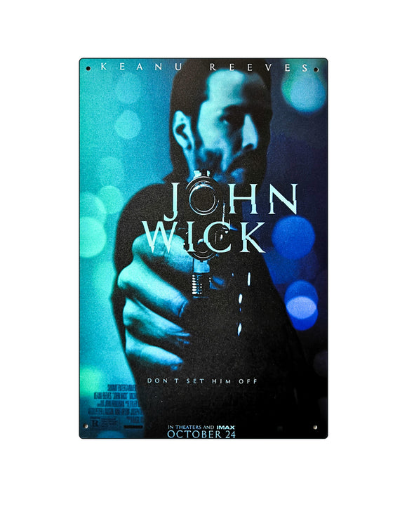 John Wick - Print on metal