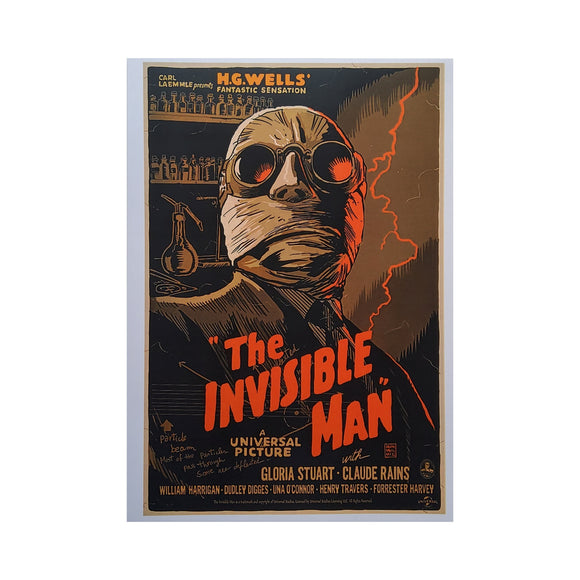 Poster mini El Hombre Invisible