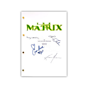 The Matrix Guión Firmado