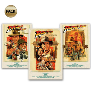 Pack Indiana Jones mini póster