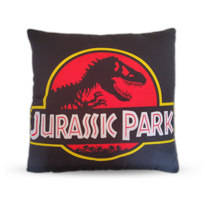 Funda de cojín Jurassic Park Logo