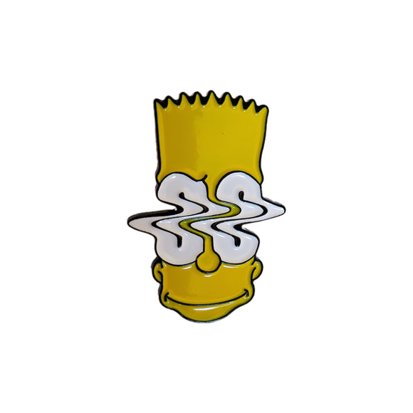 The Simpsons pin Bart