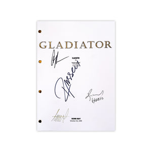 Gladiator Guión Firmado