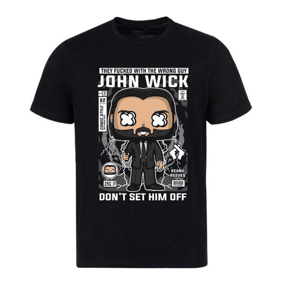 Camiseta JOHN WICK Cómic Pop