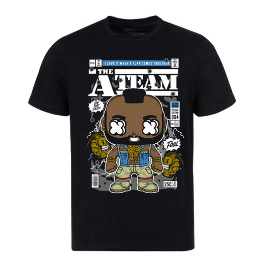 camiseta de Equipo A retro